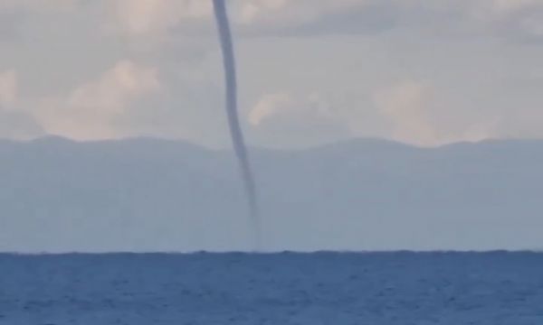 Çeşme'de hortum paniği!
